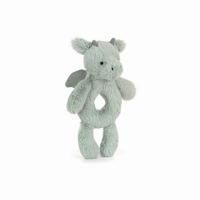 Jellycat Bashful Dragón Ring Ratatle | HKFD-84701